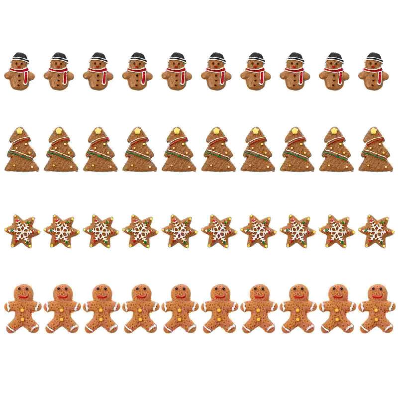 Christmas Resin Accessories DIY Mobile Phone Decoration