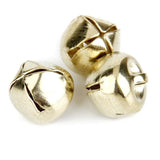10mm Golden Jingle Bells Pack of 200Pcs for Christmas Decor & Crafts