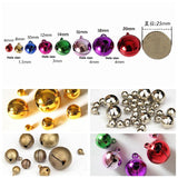 Small Christmas Jingle Bell Charms for Jewelry Making