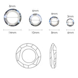 Glass Spacer Beads for DIY Jewelry Making 6/8/10/14mm