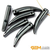 5 Pcs Hematite Pendants Assorted Shapes DIY Necklace Jewelry Bead