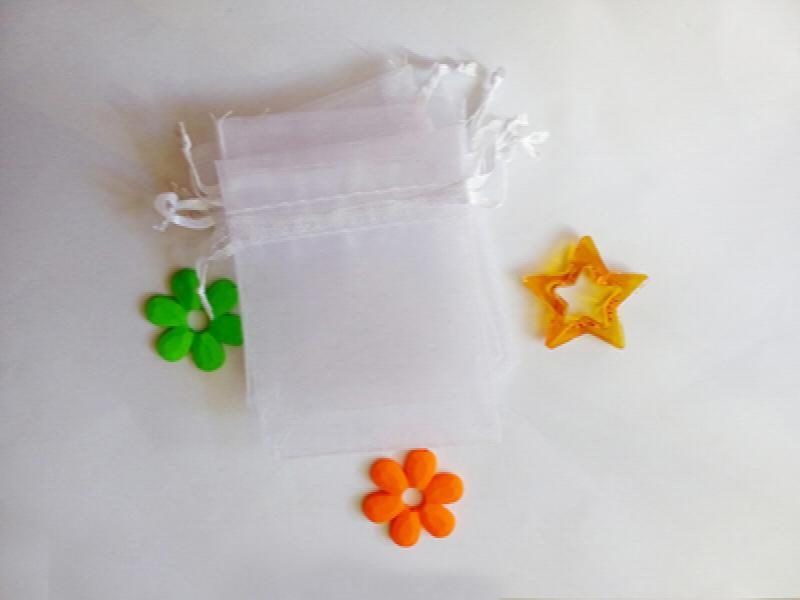 50pcs 10x15cm Organza Drawstring Pouch Gift Bags Wedding/Birthday/Christmas