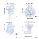 Santa Decor Silicone Mould for DIY Ornaments