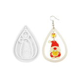 Resin Molds for DIY Earrings - Christmas Eardrops Silicone Mould