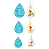 Resin Molds for DIY Earrings - Christmas Eardrops Silicone Mould