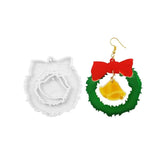 Resin Molds for DIY Earrings - Christmas Eardrops Silicone Mould