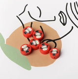 Christmas Snowman Clay Beads for Jewelry Making