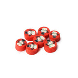 Christmas Snowman Clay Beads for Jewelry Making