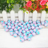 Chenkai 10PCS 15mm Xmas Beads Teething BPA DIY Sensory Chewing Toy