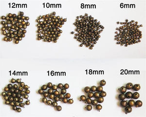 Vintage Copper Jingle Bells DIY Jewelry Accessories