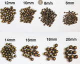 Vintage Copper Jingle Bells DIY Jewelry Accessories