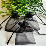 50pcs Organza Gift Bags Drawstring Jewelry Packaging Wedding Party Supplies
