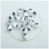 10mm Round Glass Beads for Christmas Tree Ornaments