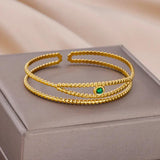 Vintage Evil Eyes Bangles for Women Men Punk Bangle Bracelet