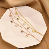 316L Stainless Steel Star Bracelet for Women Christmas Jewelry Gift