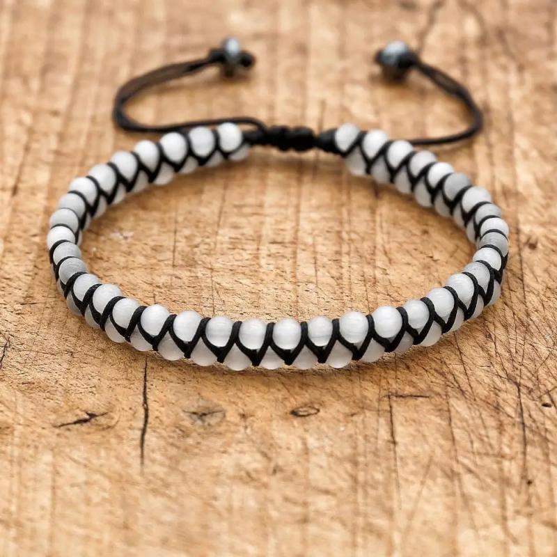 Opal Beads Double Layer Bracelets for Women Men