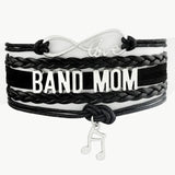 Band Mom Music Note Charm Bracelets Women Jewelry Christmas Gift