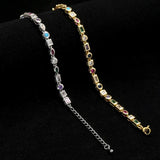 Geometric CZ Man Bracelet for Couples