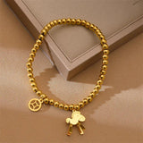 Stainless Steel Horse Bracelet for Women Christmas Jewelry