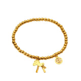 Stainless Steel Horse Bracelet for Women Christmas Jewelry