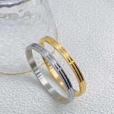 Titanium Steel Matte Ladies Bracelet Christmas Gift