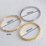 Titanium Steel Matte Ladies Bracelet Christmas Gift
