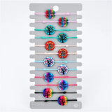 Boho Braid Rope Unicorn Charms Bracelets Set