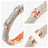 Cloisonne Bangle Bracelet Enamel Jewelry Women's Hand Bracelet