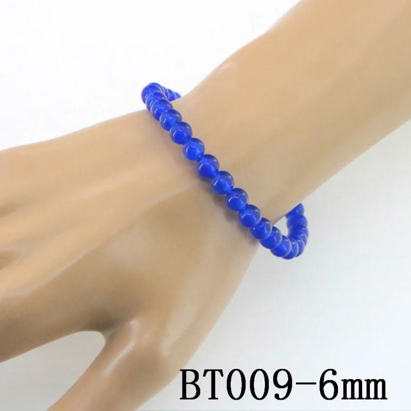 Crystal Stone Bead Bracelet Sapphires Christmas Gift