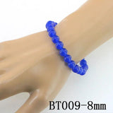 Crystal Stone Bead Bracelet Sapphires Christmas Gift