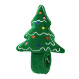 Soft Plush Wrist Band Cartoon Christmas Tree Santa Claus Deer Bracelets