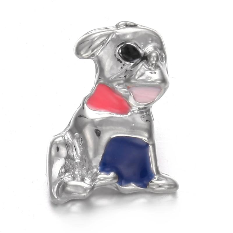 5pcs Christmas Snap Jewelry Metal Snap Buttons Fit Bracelet Charm