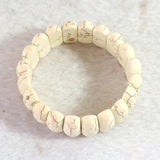 Calaite Turquoise Stone 25x10mm Charms Bracelets Bangles Men Women Christmas