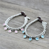 Anslow DIY Beads Leather Bracelet For Women Christmas Gift