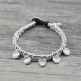Anslow DIY Beads Leather Bracelet For Women Christmas Gift