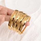 Love Pattern Adjustable Bangle High Bracelet Christmas Wedding Gift