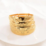 Love Pattern Adjustable Bangle High Bracelet Christmas Wedding Gift