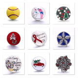 XH5512 Crystal Unicorn Metal Snap Button for Snap Bracelet