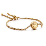 Zodiac Charm Bracelet Micro Pave Zircon Jewelry