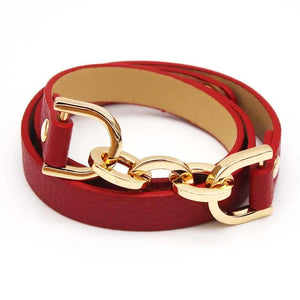 Leather Bracelets For Women Jewelry Punk Charm Christmas