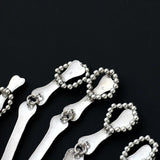 Skeleton Skull Bead Steampunk Bracelet Gothic Punk Flexible Bracelet