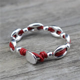Anslow Vintage Leather Metal Bracelet Christmas Gift