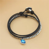 Anslow European Crystal Charms Bracelet Gift LOW0862LB