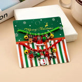Vintage Metal Bell Christmas Charm Bracelets Set