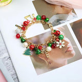 Vintage Christmas Bells Bracelet for Women