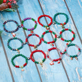 Romantic Heart Magnetic Couple Bracelet Christmas Tree Pendant Jewelry Gift