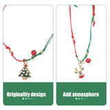 6 Pcs Christmas Bracelet Wristbands Friendship Jewelry