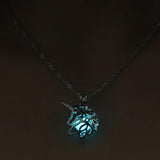 Unicorn Pendant Necklace Glow In The Dark Animal Jewelry Gift