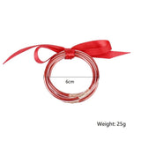 Glitter Jelly Child Bracelets Christmas Halloween Party Bangles