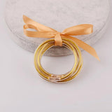 Glitter Jelly Child Bracelets Christmas Halloween Party Bangles